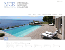 Tablet Screenshot of mcr-mallorca.com